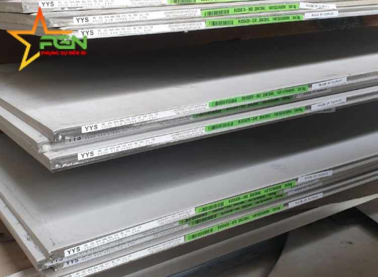 TẤM INOX 304 dày 18mm/No.1