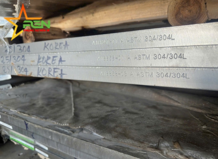 TẤM INOX 304|304L-No.1 DÀY 90MM