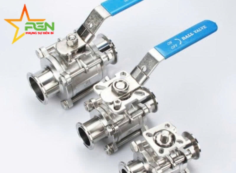VAN BI INOX VI SINH  TAY GẠT 304|316 - EUROBINOX, EUROBINOX SANITARY STAINLESS STEEL BALL VALVE 304|316