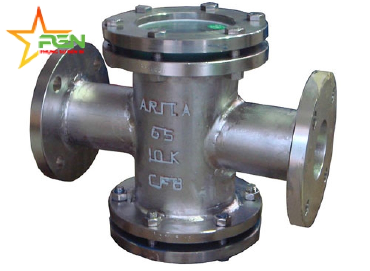 KÍNH QUAN SÁT INOX MẶT BÍCH ARITA | ARF-108SE/ ARITA-SS-SIGHT-GLASS WO FLAPPER JIS10K FE ARV-108FEJ