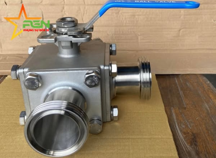 VAN BI INOX VI SINH  TAY GẠT 304|316 - EUROBINOX, EUROBINOX SANITARY STAINLESS STEEL BALL VALVE 304|316