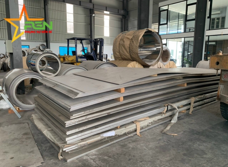 TẤM INOX 304 dày 18mm/No.1