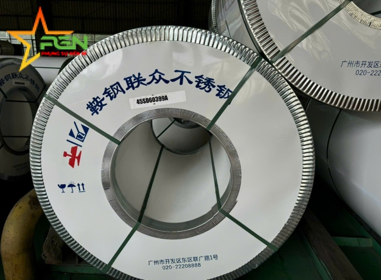 CUỘN INOX 201 BA/2B DÀY 0.5MM