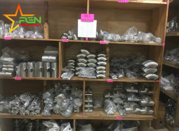Co ngắn 45 độ inox vi sinh 304/316, CO NGẮN 45 ĐỘ INOX 304, 316, CO LƠI 304, CO LƠI 316