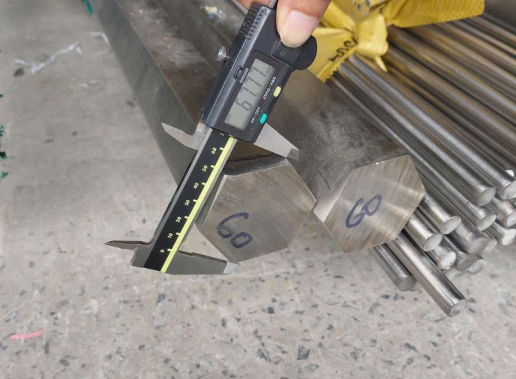 THANH LỤC GIÁC INOX 304|316 PHI 60 |S304|316 Stainless Steel Hexagon Bar | Diameter 60mm